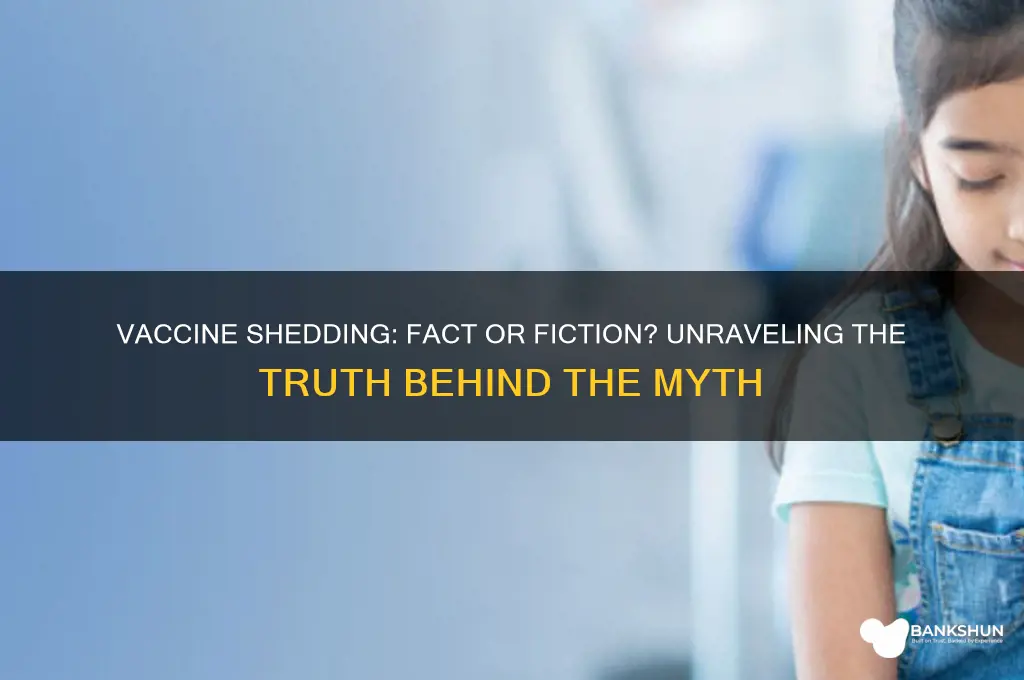 is there such thing as vaccine shedding