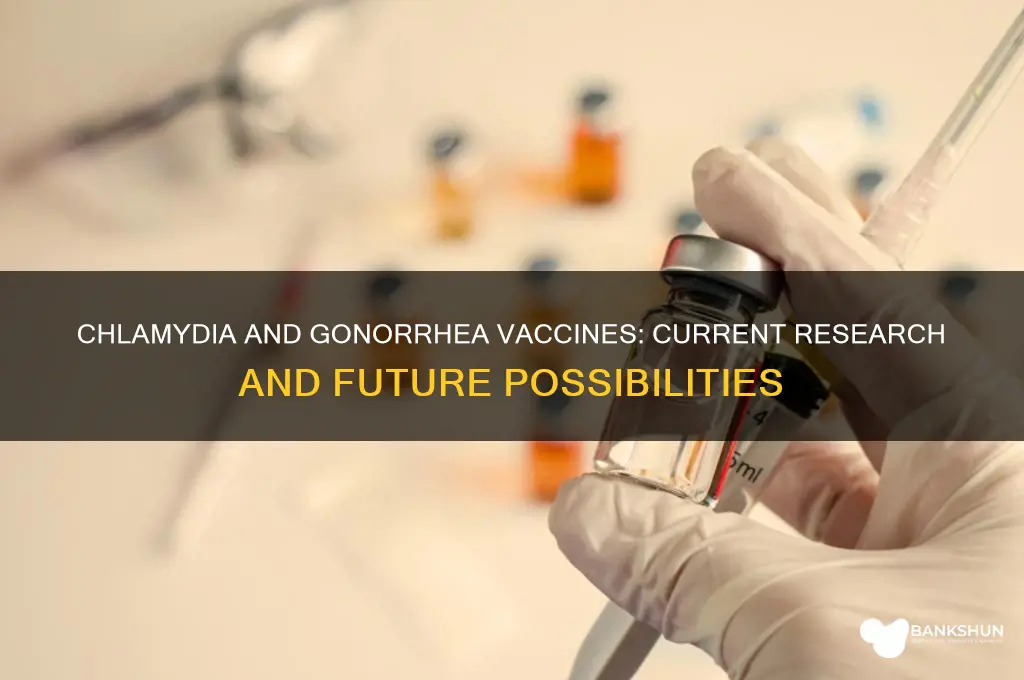 is there vaccine for clymidia or gonorria