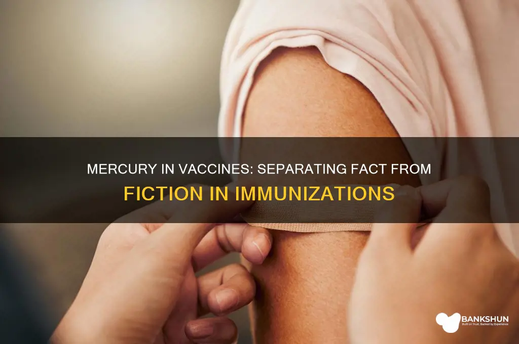 is there vaccines with mercury in it