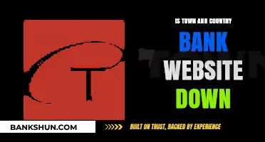Is Town and Country Bank's Website Down? Check Status and Solutions