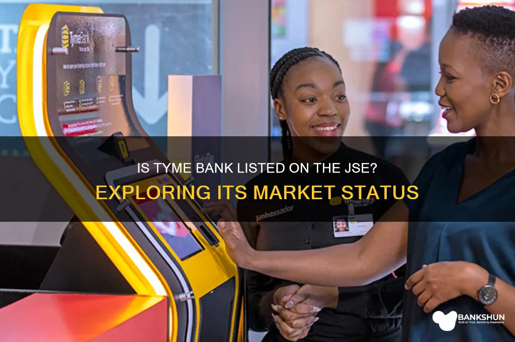 is tyme bank listed on the jse