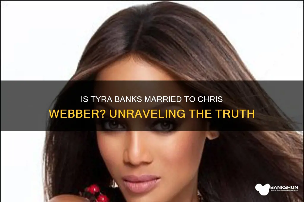 is tyra banks married to chris webber