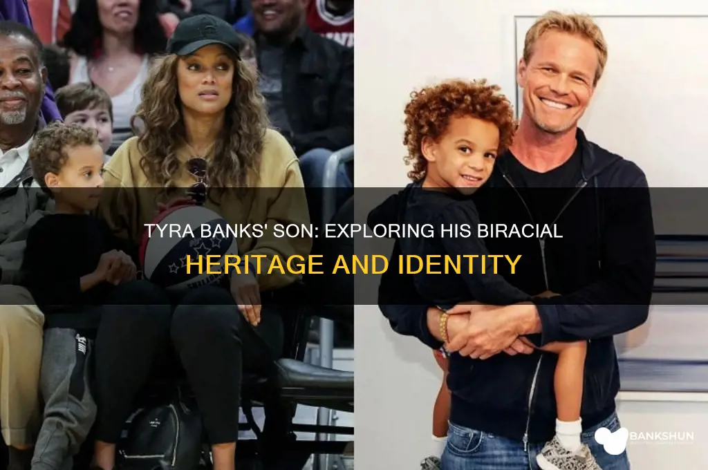 is tyra banks son black and white
