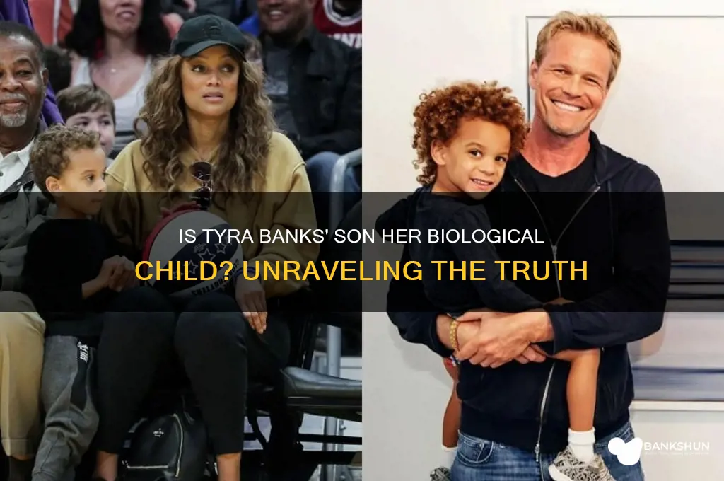 is tyra banks son her biological child