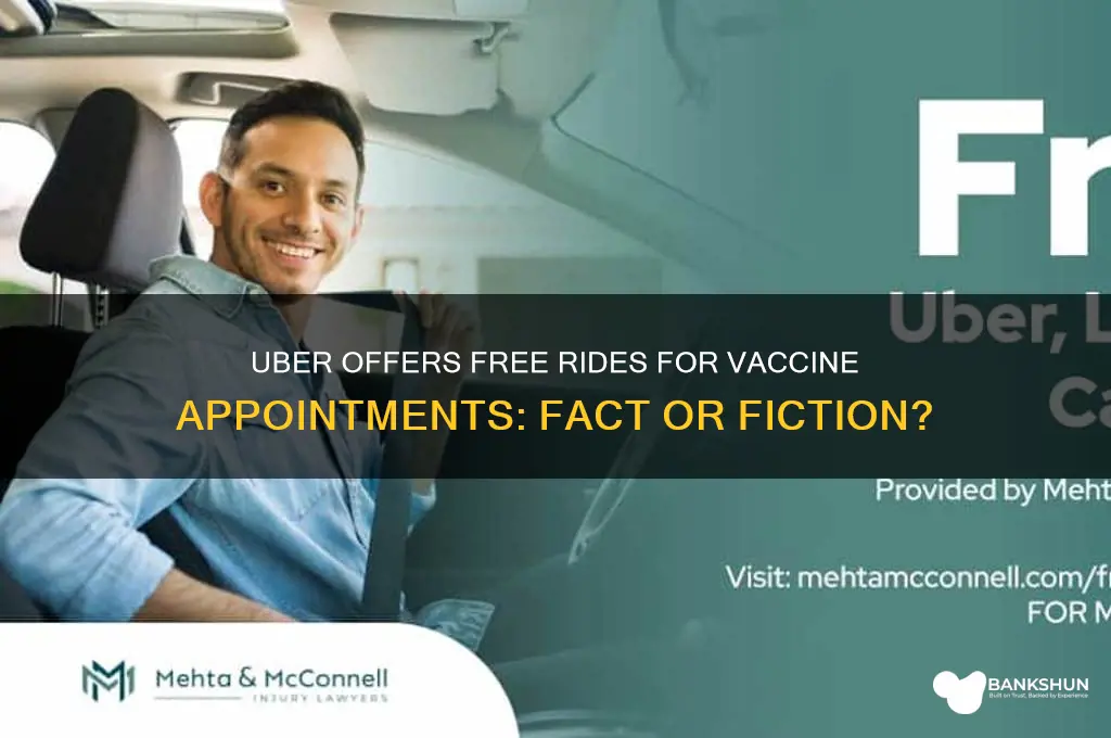is uber doing free rides for vaccines
