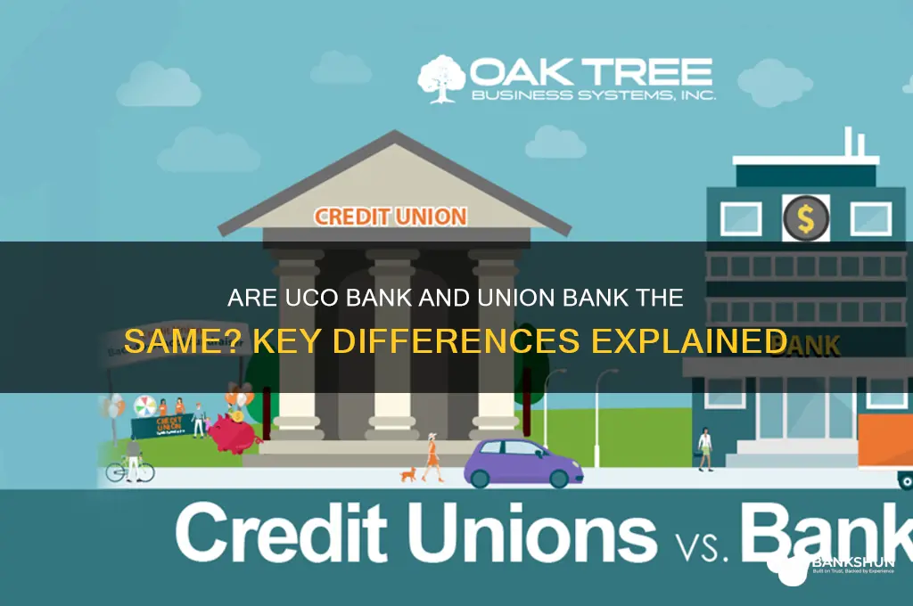 is uco bank and union bank same