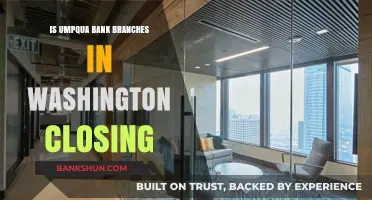 Are Umpqua Bank Branches in Washington Closing? What We Know