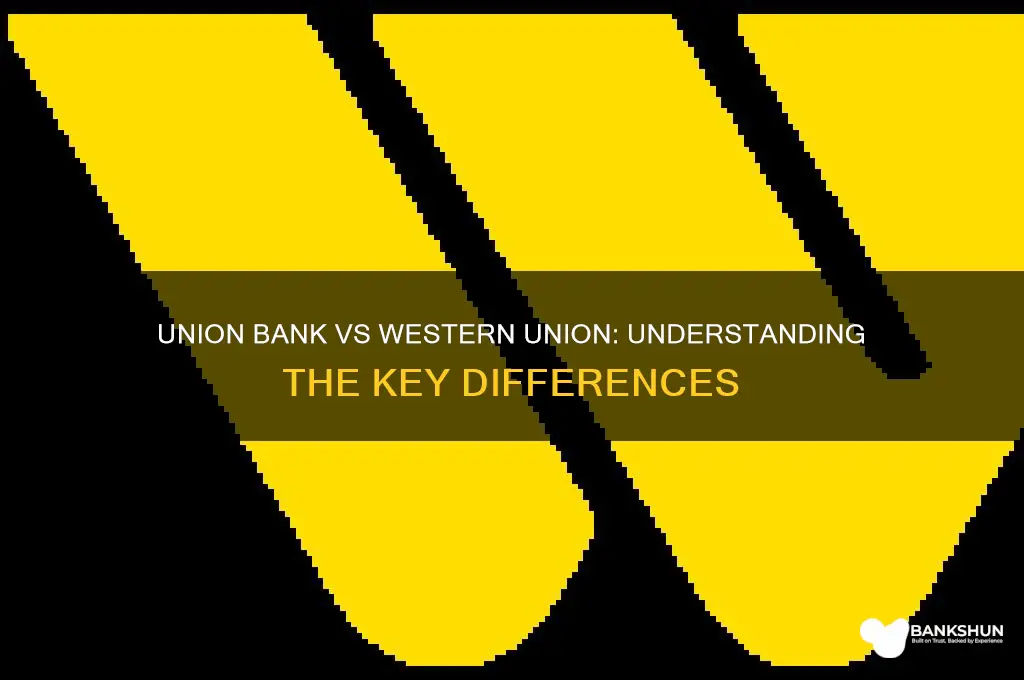 is union bank and western union same