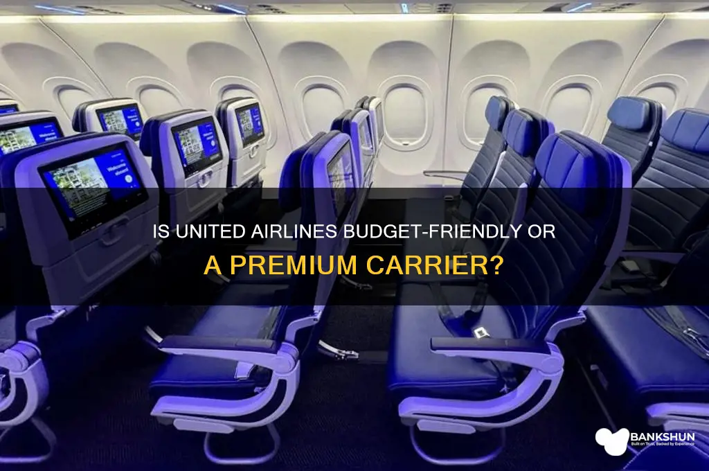 is united a budget or banked airline