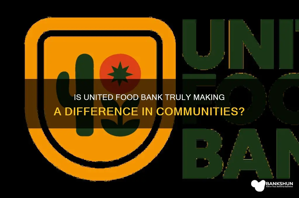 is united food bank really helping people