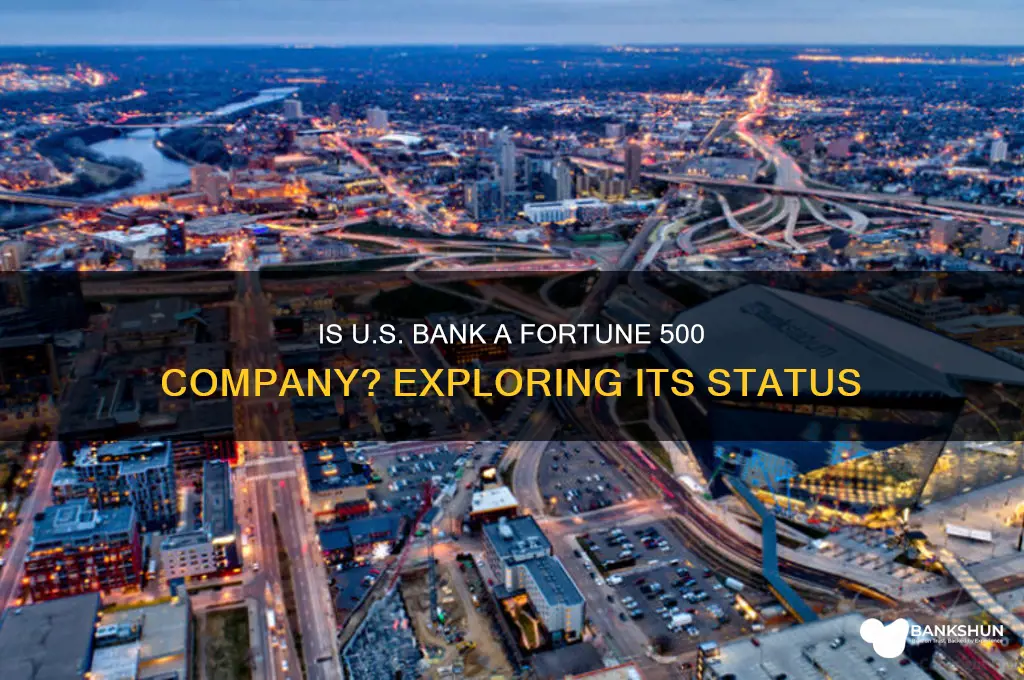 is us bank a fortune 500 company