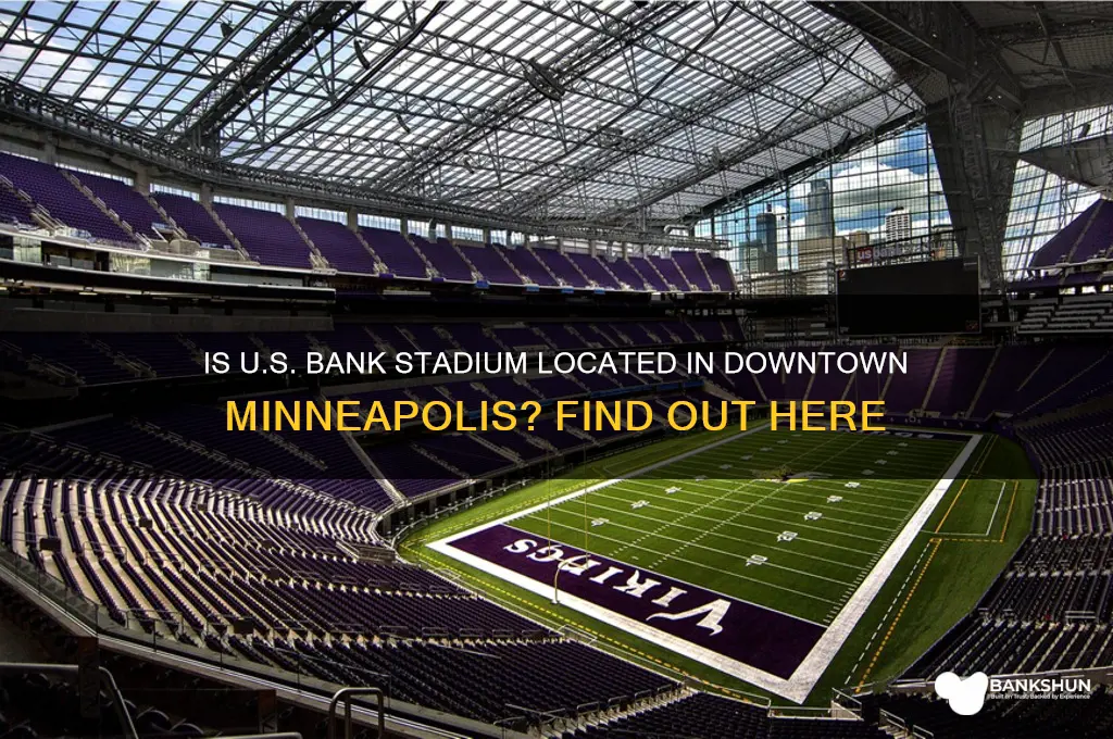 is us bank stadium in downtown minneapolis