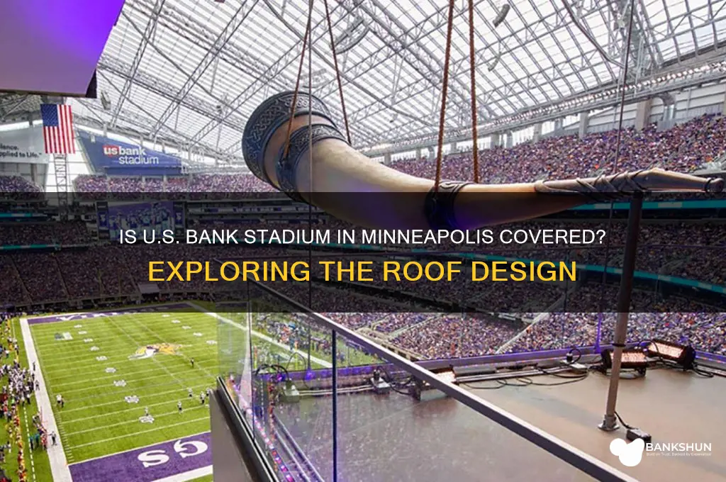 is us bank stadium in minneapolis covered