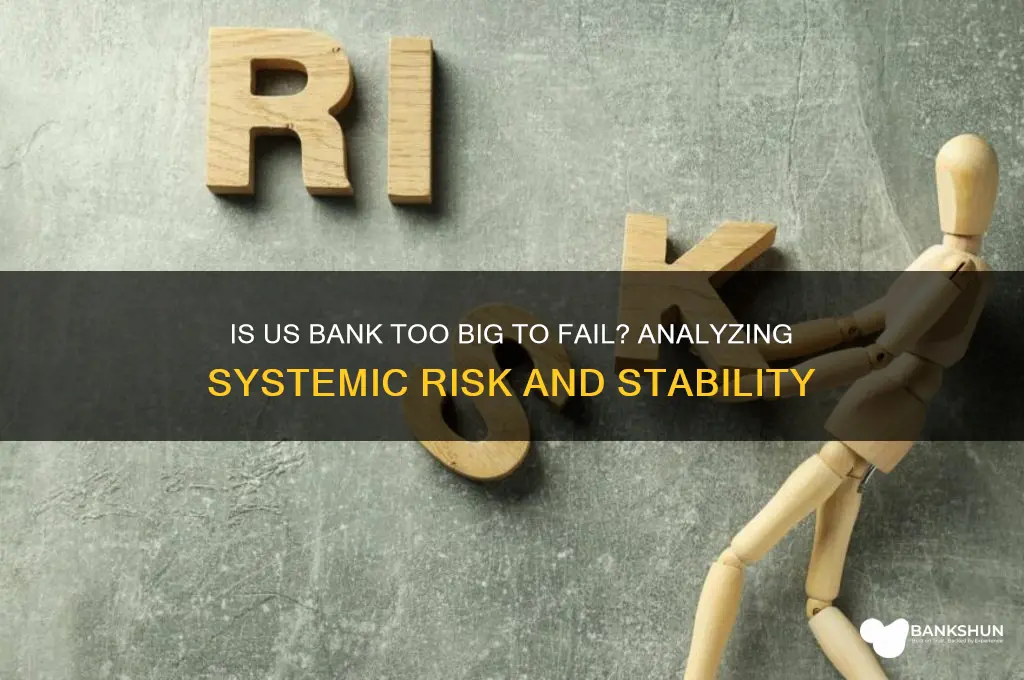 is us bank too big to fail