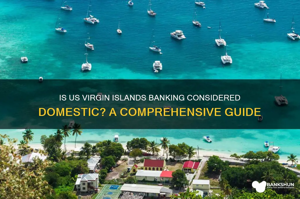 is us virgin island a domestic bank