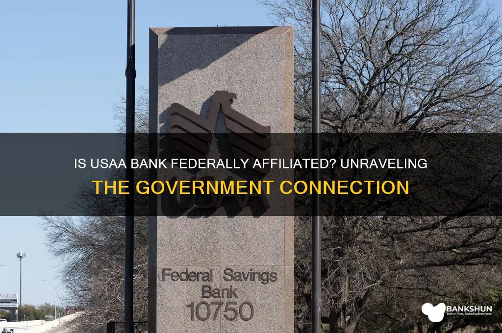 is usaa bank a federal government issue