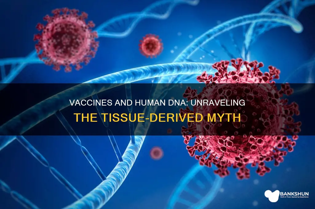 is vaccin containing dna from huma tisses