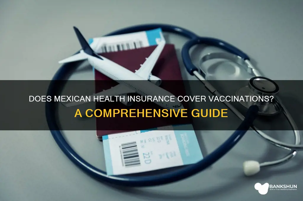 is vaccination covered by insurance in mexico