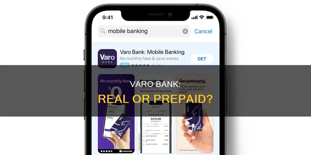 is varo a real bank or prepaid