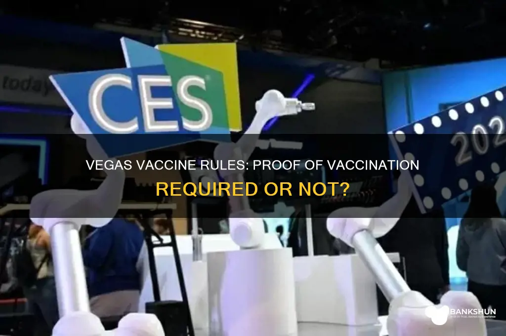 is vegas asking for proof of vaccination