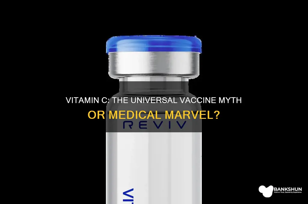 is vitamin c considered the universal vaccine