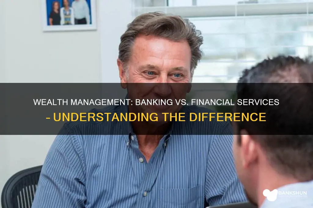 is wealth management banking or financial services