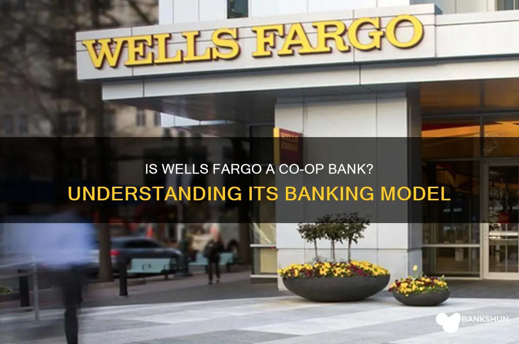 is wells fargo a co op bank