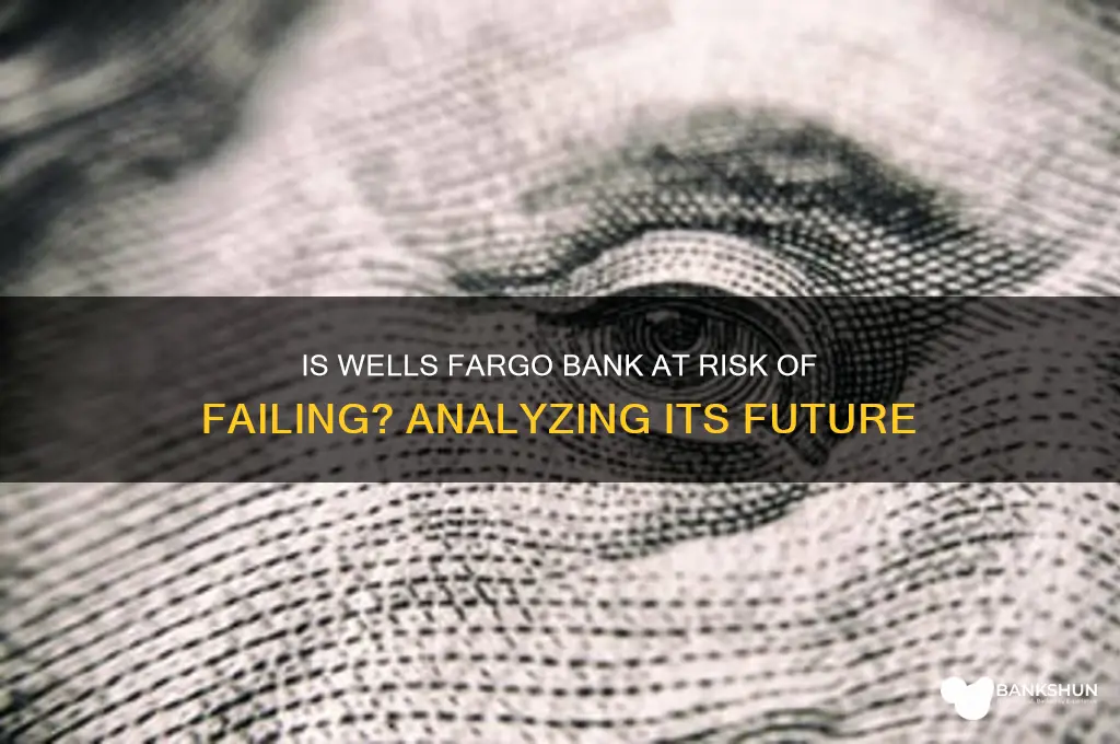 is wells fargo bank going to fail