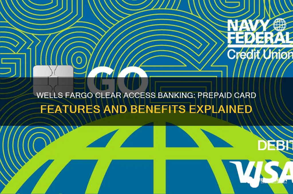 is wells fargo clear access banking prepaid