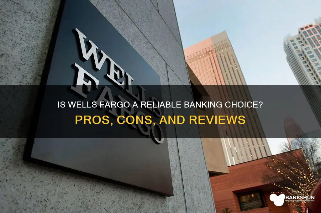 is wells fargo good to bank with
