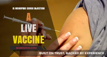 Is Whooping Cough Injection a Live Vaccine? Facts Explained