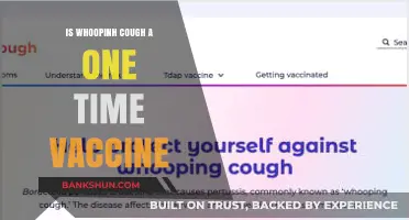 Whooping Cough Vaccine: Is One Dose Enough for Lifelong Protection?