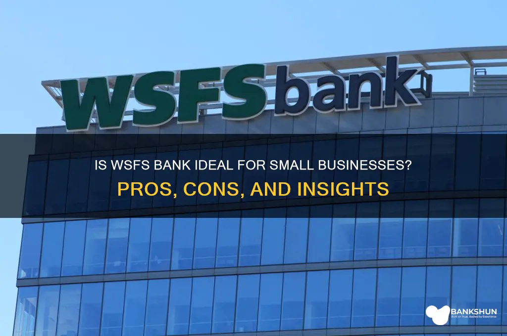 is wsfs bank good for small business