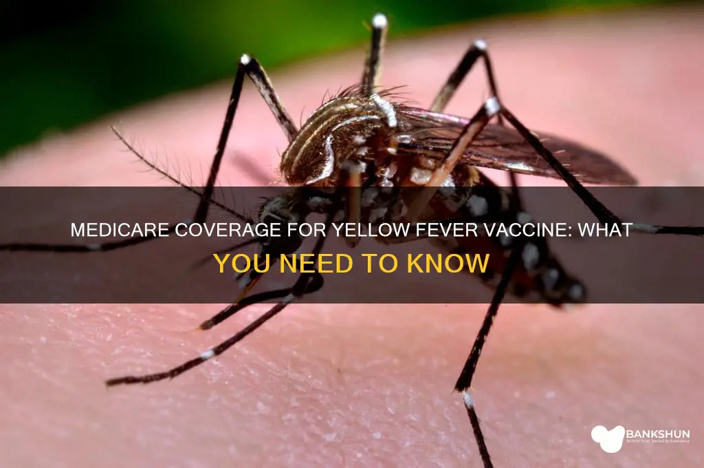 is yellow fever vaccine covered by medicare
