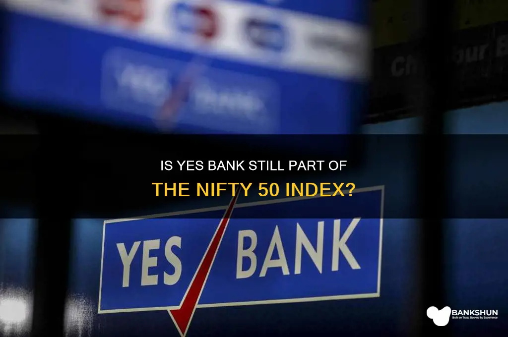 is yes bank out of nifty 50