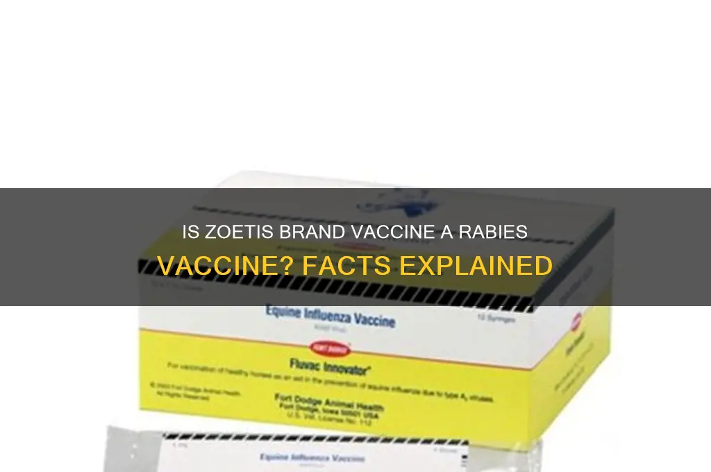 is zoetis brand vaccine a rabies vaccine