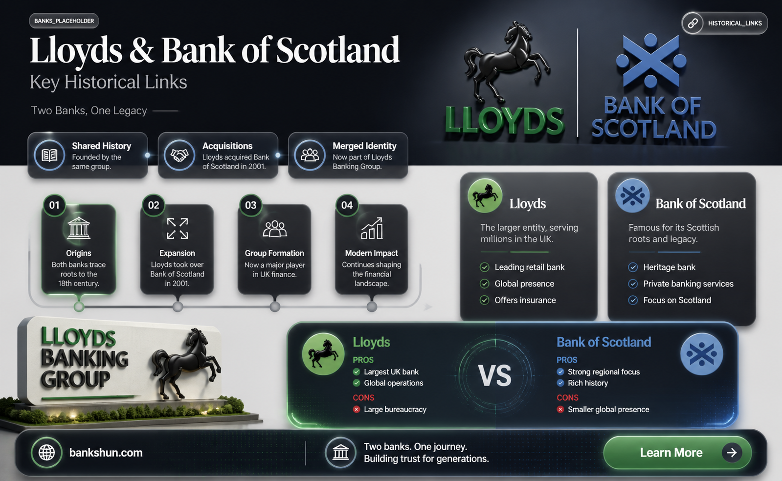 are bank of scotland and lloyds connected