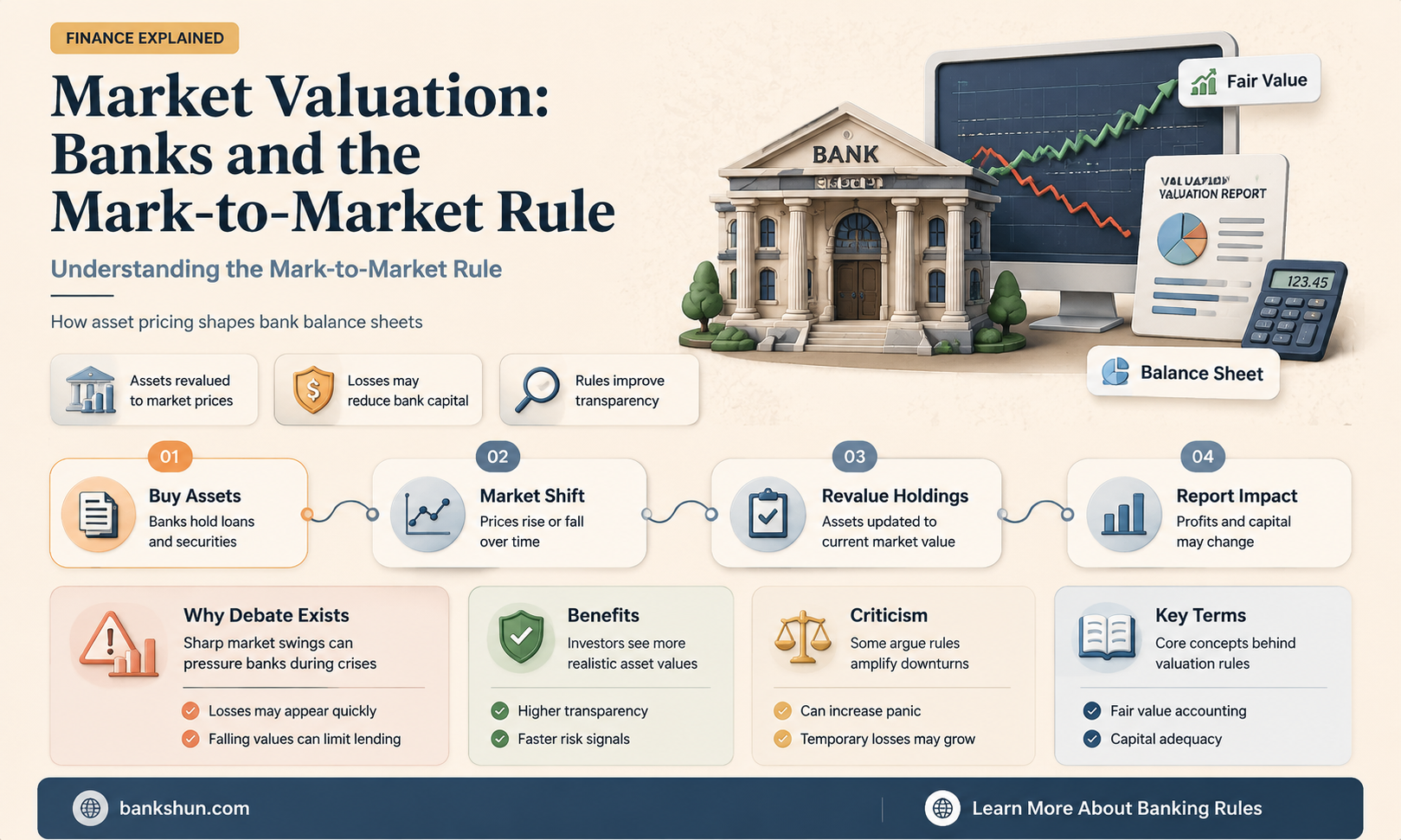 do banks have to mark to market