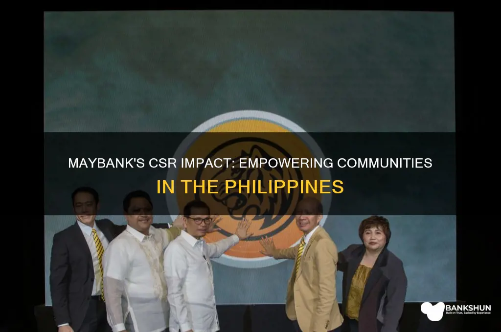 may bank corporate social responsibility in philippines