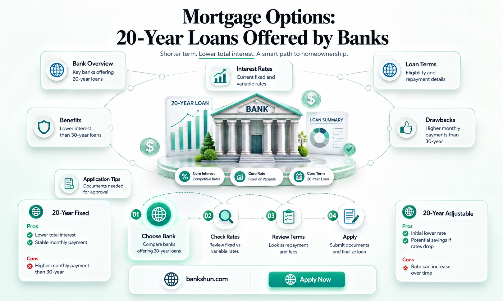 do banks offer a 20 year mortgage