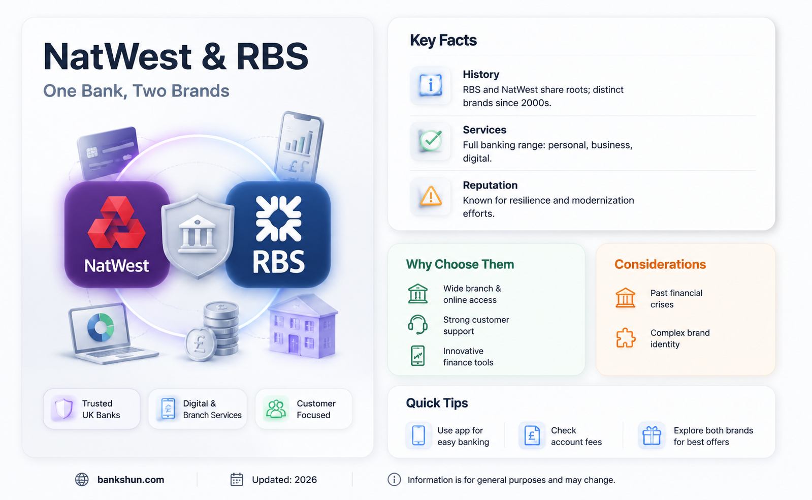 are natwest and rbs the same bank