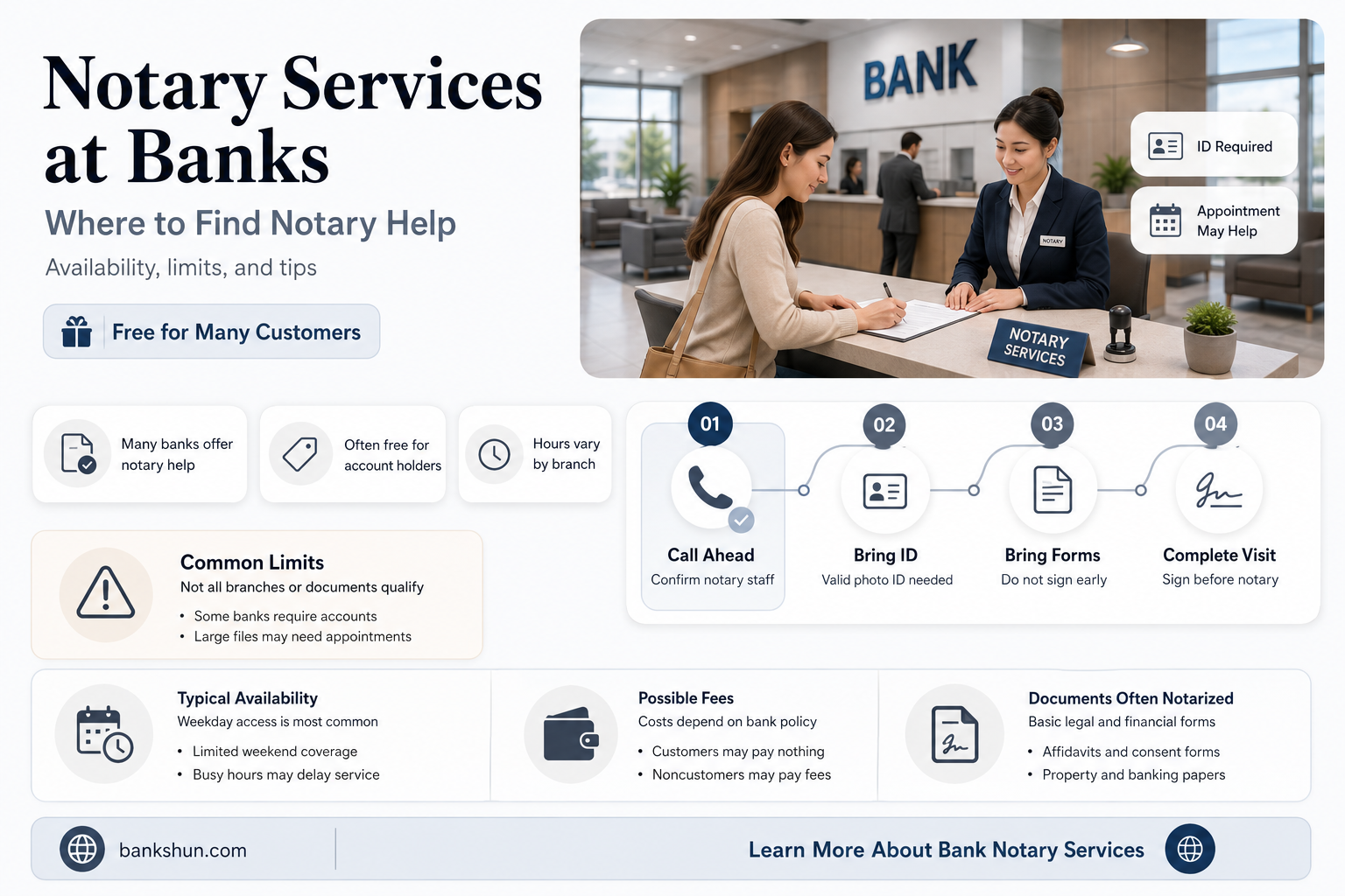 do banks have a notary on staff