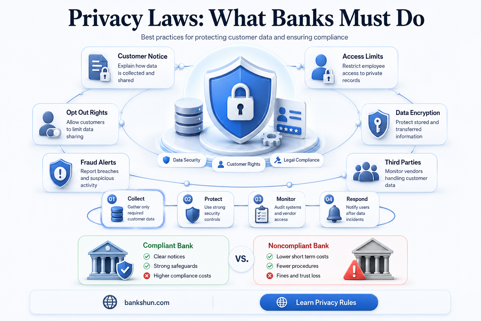 do banks have to follow privacy laws