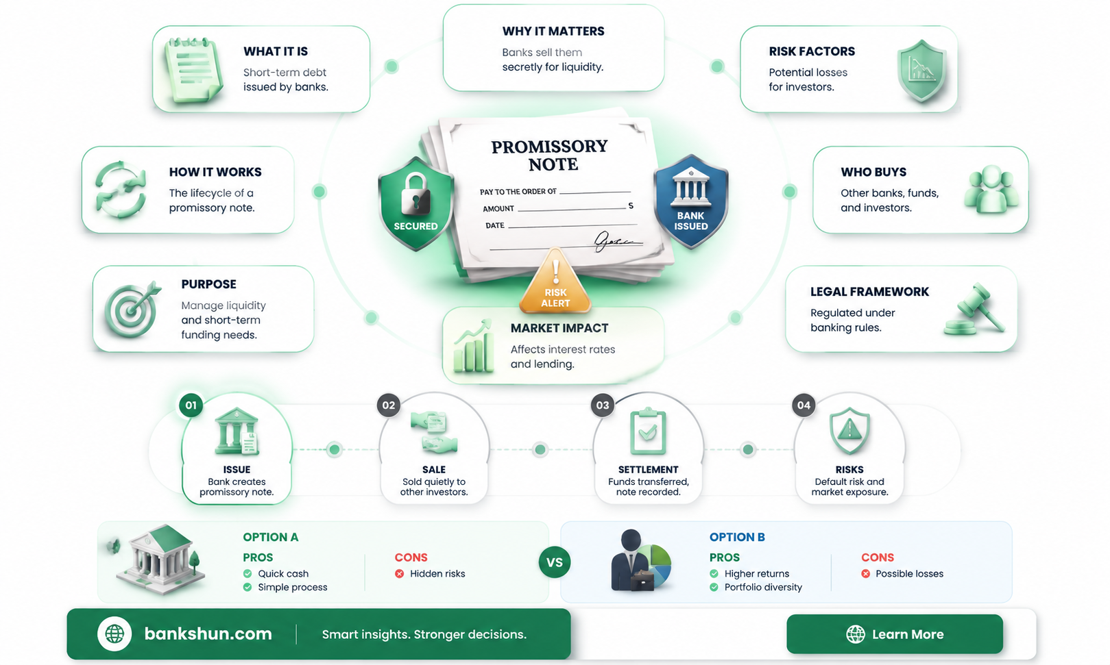 are promissory notes actualy sold by banks