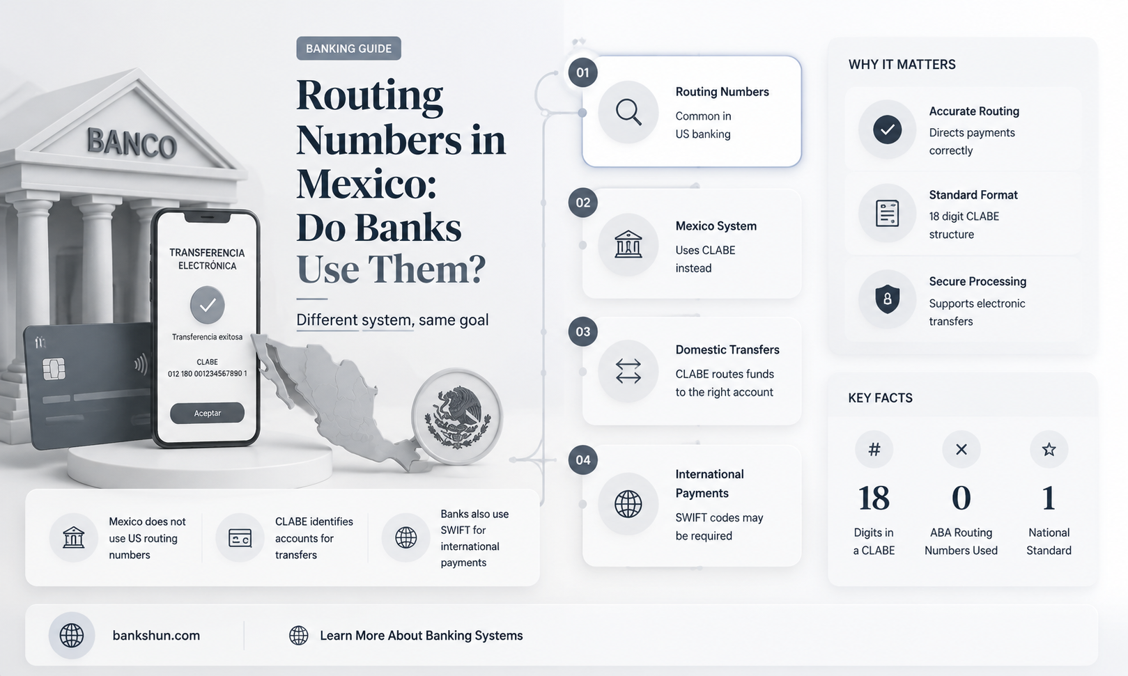 do banks in mexico have routing numbers