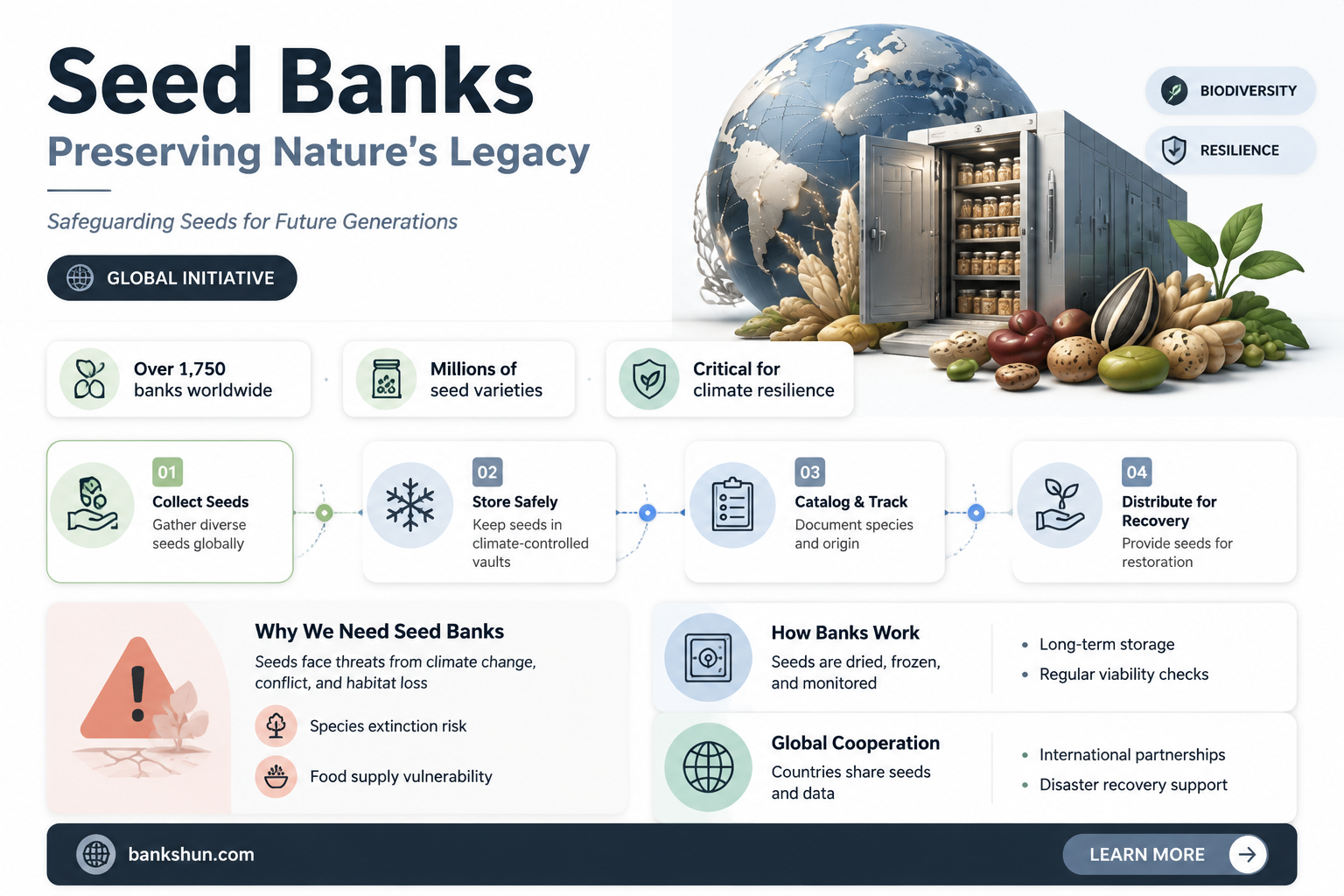 are there other seed banks across globe