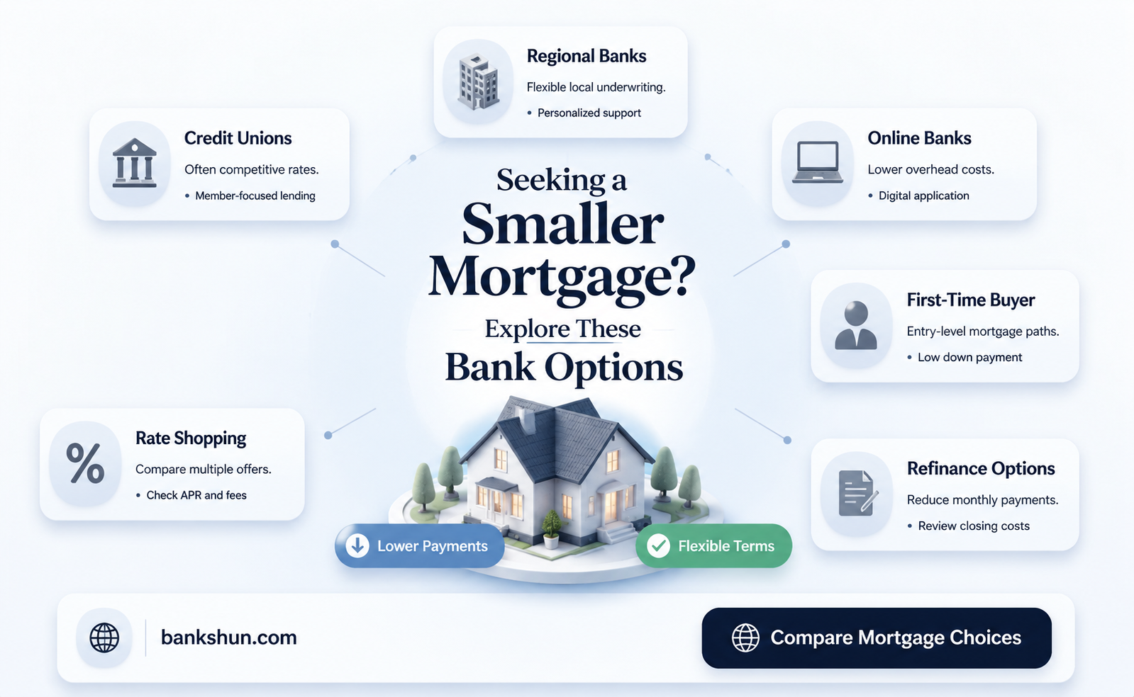 do banks offer mortgage less than 50000