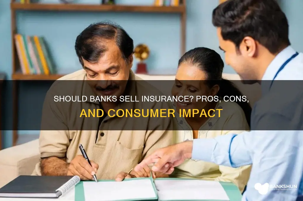 should banks be allowed to sell insurance