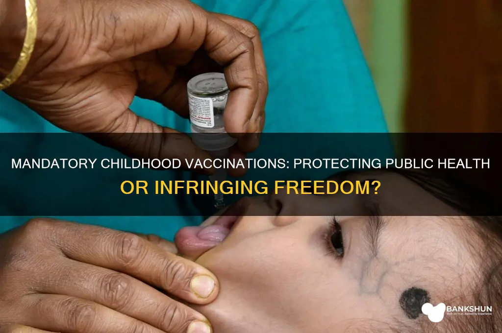should childhood vaccinations be mandatory persuasive essay