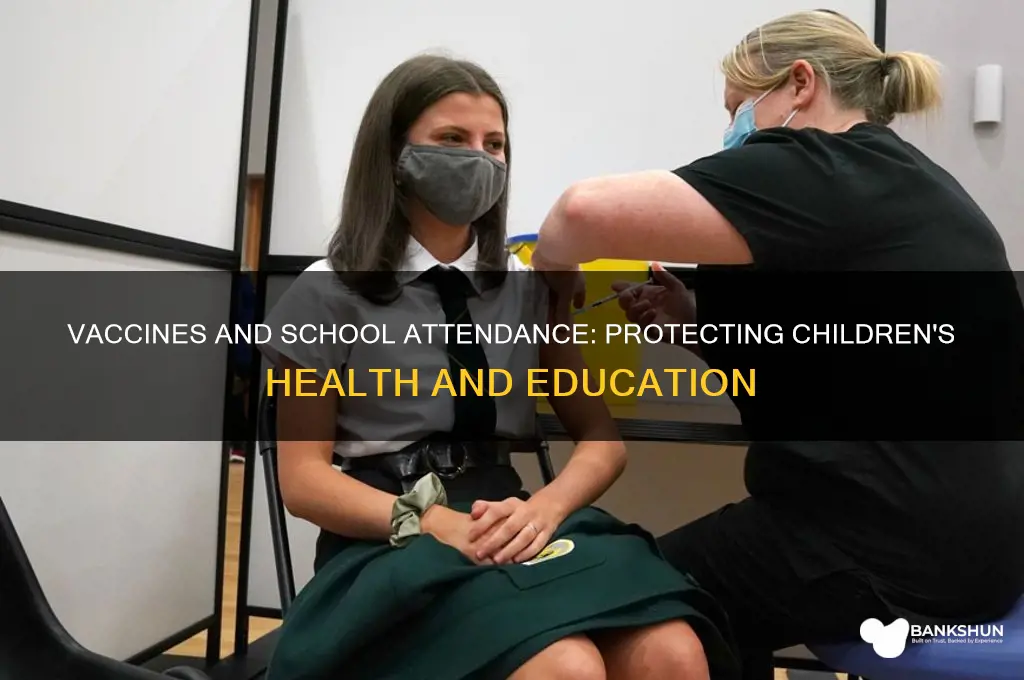 should children be vaccinated to attend school